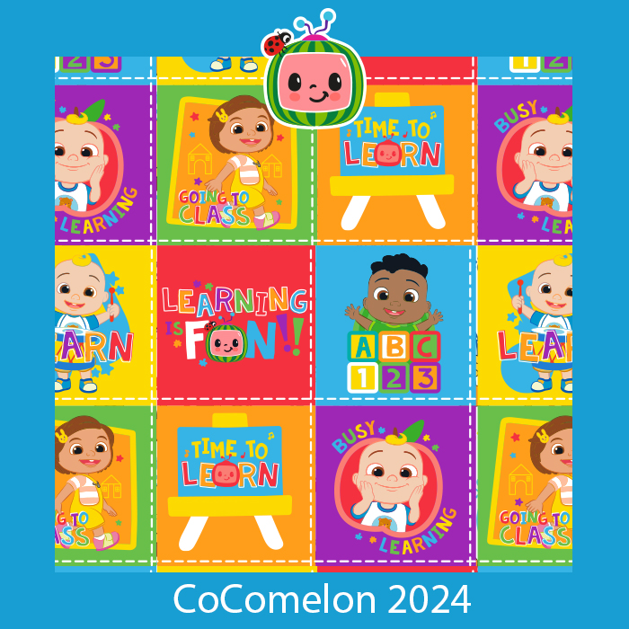 New! Cocomelon 2024 - Digital Cotton - Ship Date 3/15/2024