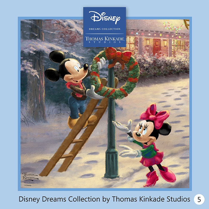 Disney Dreams Collection by Thomas Kinkade Studios 5