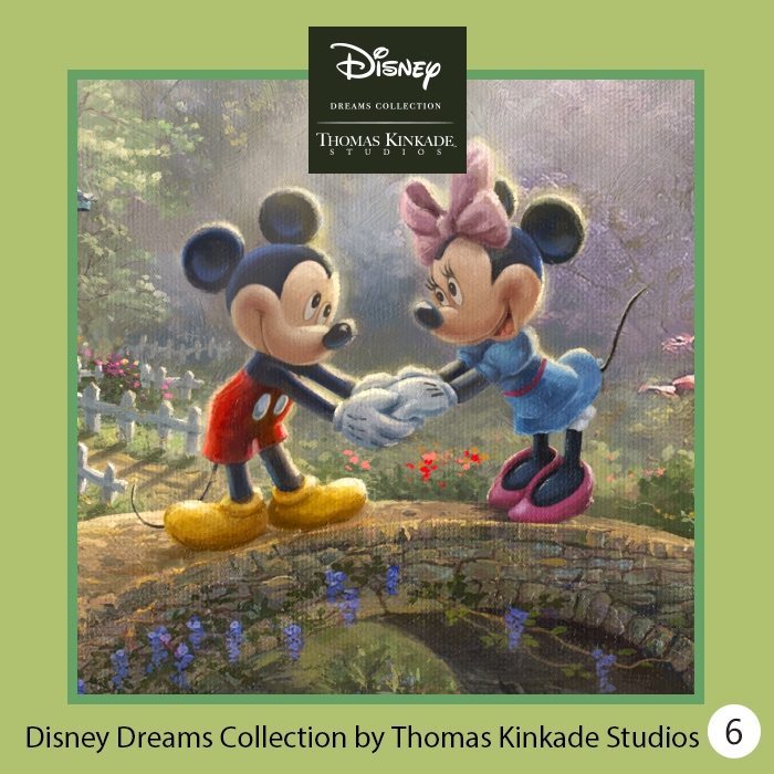 New! Disney Dreams by Thomas Kinkade Studios 6 - coming soon: 2/1/22