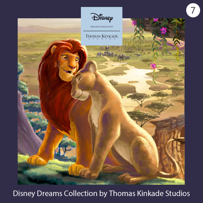 New! Disney Dreams by Thomas Kinkade Studios 7 