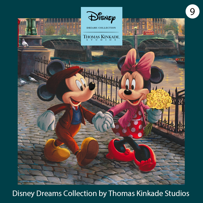 New! Disney Dreams 9 by Thomas Kinkade Studios - Digital Cotton - 8/1/23