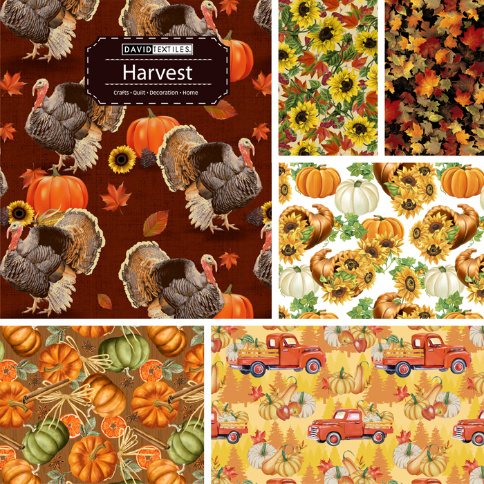 New! Harvest by David Textiles - 7/7/22