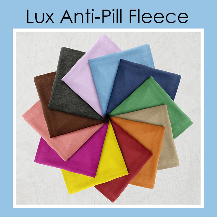 LUX Anti-pill Fleece Solids