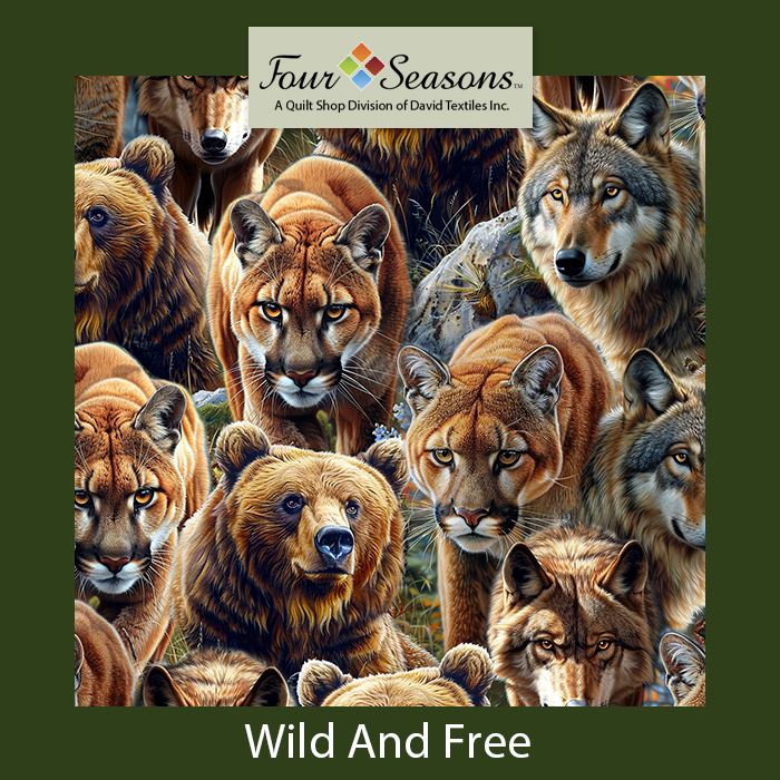 New! Wild and Free - Digital Cotton - Ship Date: 7/15/2025