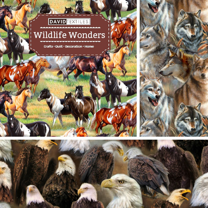 Wildlife Wonders - Digital Cotton