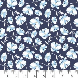 David Textiles, Inc. 42 Cotton Double-Faced Quilt Garden Bloom Sewing &  Craft Fabric, By The Yard, Multi-Color 