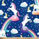 HP UNICORN DREAMS - 1.5YD PRECUTS
