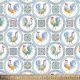 MORNING BLOOM MEDALLION - 1 YD PRECUTS