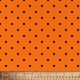SMALL DOTS ORANGE - 1YD PRECUTS