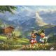 MICKEY AND MINNIE IN THE ALPS PANEL  (USA and Canada only)-Double-In-Rolled (D/R)