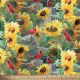 RED CARDINAL & SUNFLOWERS /MULTI