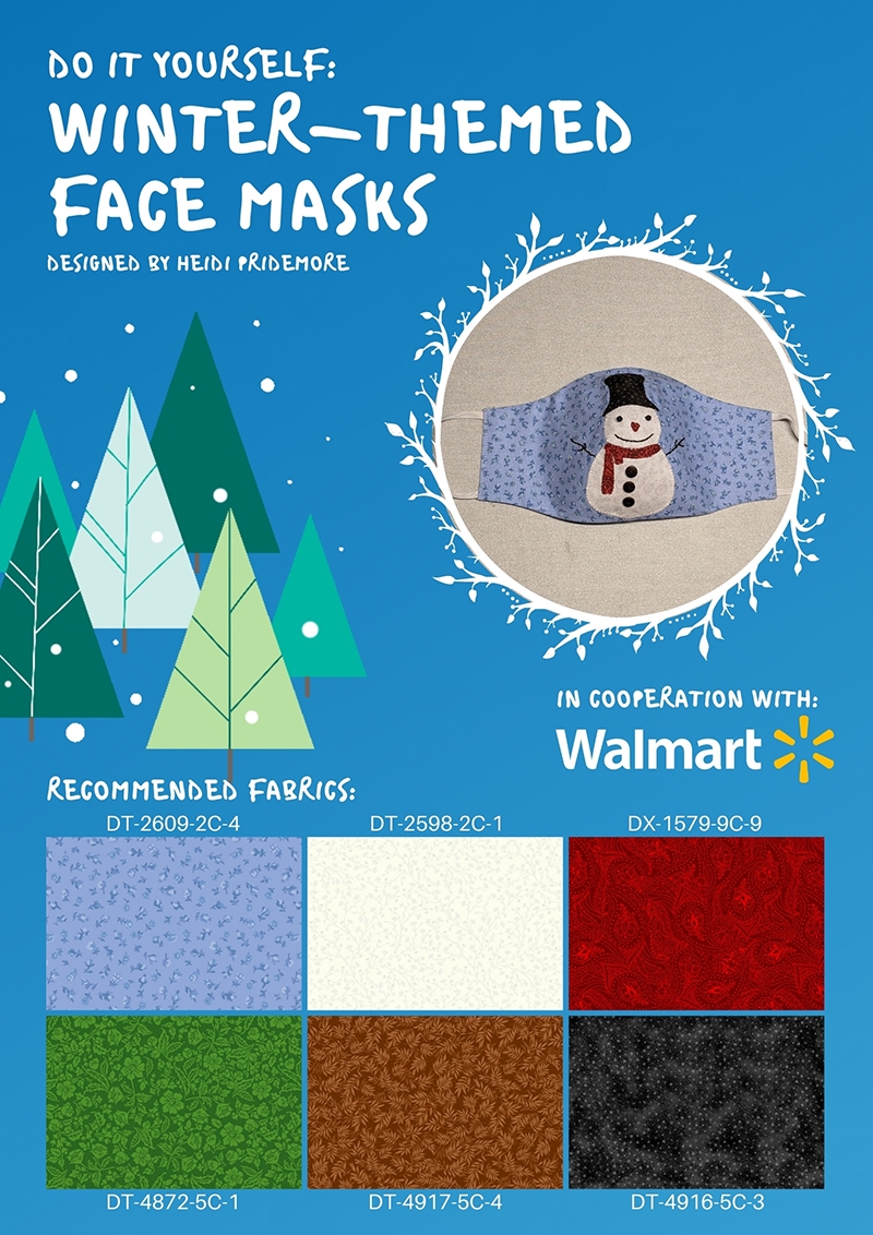 Festive Seasonal Face Masks - Make Someone Smile!